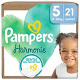 Pampers Harmonie, pieluchy, rozmiar 5, 11-16 kg, 21 sztuk - miniaturka zdjęcia produktu