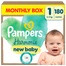 Pampers Harmonie 1 (2-5 kg), pieluchy, 180 sztuk USZKODZONE OPAKOWANIE - 1 Pampers Harmonie 1 (2-5 kg), pieluchy, 180 sztuk USZKODZONE OPAKOWANIE - miniaturka zdjęcia produktu