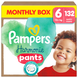 Pampers Harmonie Pants 6 (15+ kg), pieluchomajtki, 132 sztuki - miniaturka zdjęcia produktu