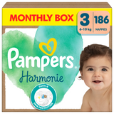 Pampers Harmonie 3 (6-10 kg), pieluchy, 186 sztuk - miniaturka zdjęcia produktu