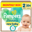 Pampers Harmonie 2 (4-8 kg), pieluchy, 204 sztuki - miniaturka  zdjęcia produktu