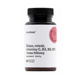 Sundose For Healthy Blood, 60 kapsułek USZKODZONE OPAKOWANIE - miniaturka zdjęcia produktu