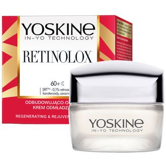 Yoskine Retinolox, odbudowująco-odżywczy krem odmładzający 60+, na noc, 50 ml - zdjęcie produktu