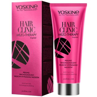 Yoskine Hair Clinic Mezo-Therapy, peeling trychologiczny przeciw wypadaniu włosów, 200 ml - zdjęcie produktu