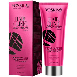 Yoskine Hair Clinic Mezo-Therapy, profesjonalny zabieg wygładzający włosy, efekt laminacji, 200 ml - zdjęcie produktu