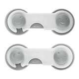 Akuku, zabezpieczenia uniwersalne do szafek, szare, 9 cm - miniaturka zdjęcia produktu