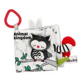 Akuku, książeczka sensoryczna, królestwo zwierząt - miniaturka zdjęcia produktu
