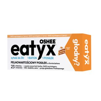 OSHEE Eatyx, posiłek w formie batona, ciasto marchewkowe, 60 g - zdjęcie produktu