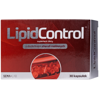 SEMA Lab LipidControl, 30 kapsułek KRÓTKA DATA - zdjęcie produktu