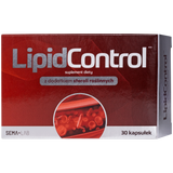 SEMA Lab LipidControl, 30 kapsułek SEMA Lab LipidControl, 30 kapsułek - miniaturka zdjęcia produktu