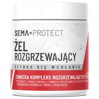 SEMA Protect, żel rozgrzewający, 350 ml - zdjęcie produktu