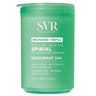 SVR Spirial Vegetal, dezodorant roll-on, bez soli aluminium, wkład uzupełniający, 50 ml - zdjęcie produktu