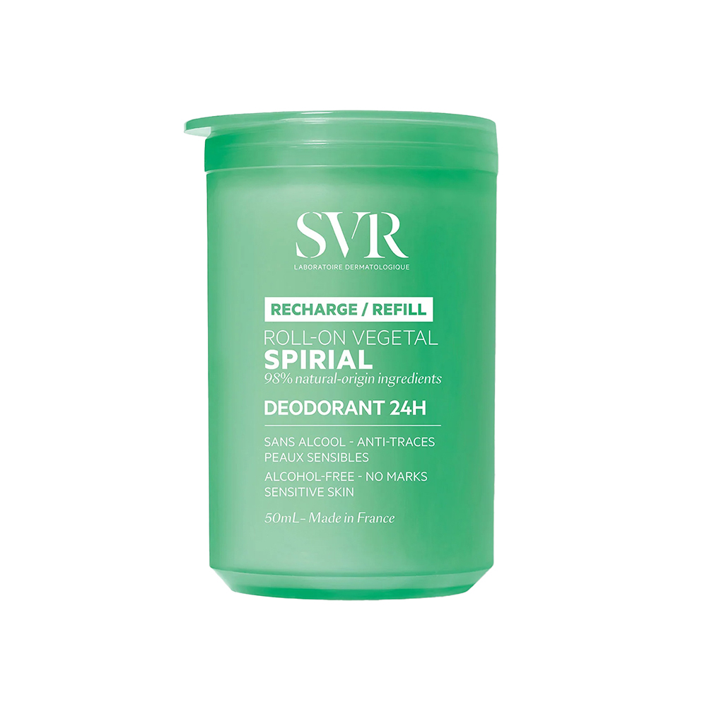Nieznana SVR Spirial Vegetal Roll-on, naturalny dezodorant w kulce, refill, 50 ml