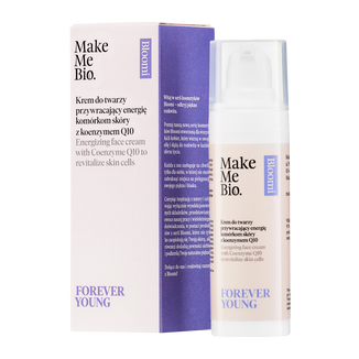 Make Me Bio Bloomi Forever Young, krem przywracający energię komórkom z koenzymem Q10, 30 ml KRÓTKA DATA Make Me Bio Bloomi Forever Young, krem przywracający energię komórkom z koenzymem Q10, 30 ml KRÓTKA DATA - zdjęcie produktu