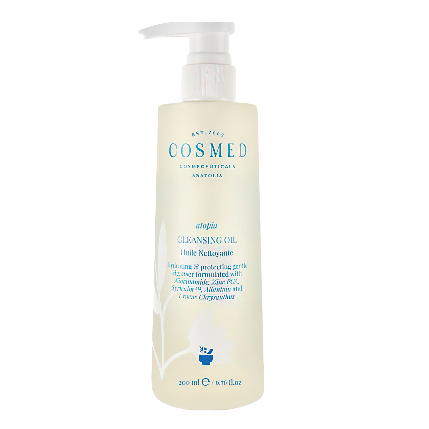 Cosmed Cosmeceuticals Cosmed Atopia, Öl reinigend für Gesicht und Körper, 200 ml — Inhaltsstoffe und Bewertung