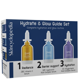 Skincyclopedia Hydrate & Glow Guide, kuracja nawilżająco-rozświetlająca do twarzy, 3 x 15 ml - miniaturka zdjęcia produktu