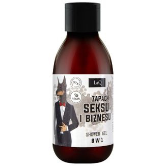 LaQ, żel pod prysznic 8w1, Doberman, 100 ml - zdjęcie produktu