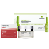 Zestaw Sesderma Daeses, krem liftingujący do twarzy i ciała, 50 ml + Factor G Renew, ampułki biostymulujące, 1,5 ml x 7 ampułek - miniaturka zdjęcia produktu