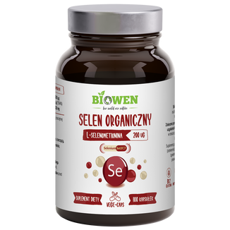 Biowen Selen organiczny, 100 kapsułek - zdjęcie produktu