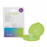 Ardo Tulips, silikonowe nakładki na piersi, rozmiar L, 2 sztuki - miniaturka zdjęcia produktu