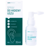 SEMA Protect Spray do higieny uszu, dla dzieci od 3 miesiąca i dorosłych, 30 ml - miniaturka zdjęcia produktu