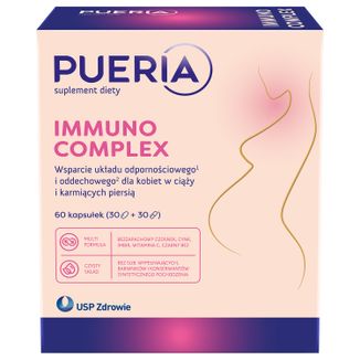 Pueria Immuno Complex, 60 kapsułek KRÓTKA DATA Pueria Immuno Complex, 60 kapsułek KRÓTKA DATA - zdjęcie produktu