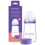 Lansinoh, butelka ze smoczkiem NaturalWave o średnim przepływie, 240 ml - miniaturka zdjęcia produktu