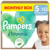 Pampers Harmonie, pieluchy, rozmiar 5, 11-16 kg, 152 sztuki - miniaturka zdjęcia produktu