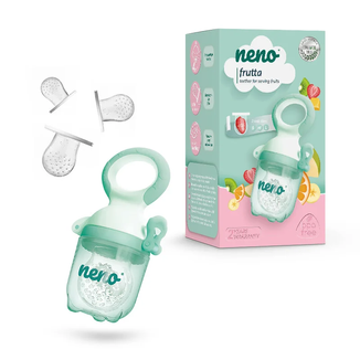 Neno Frutta, gryzak do podawania owoców, miętowy USZKODZONE OPAKOWANIE - zdjęcie produktu