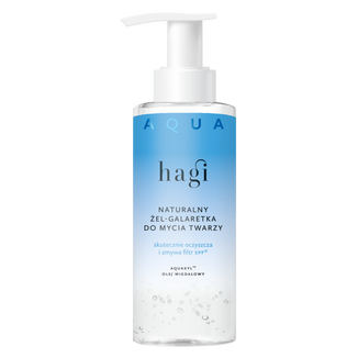 Hagi Aqua Zone, naturalny żel-galaretka do mycia twarzy, 150 ml - zdjęcie produktu