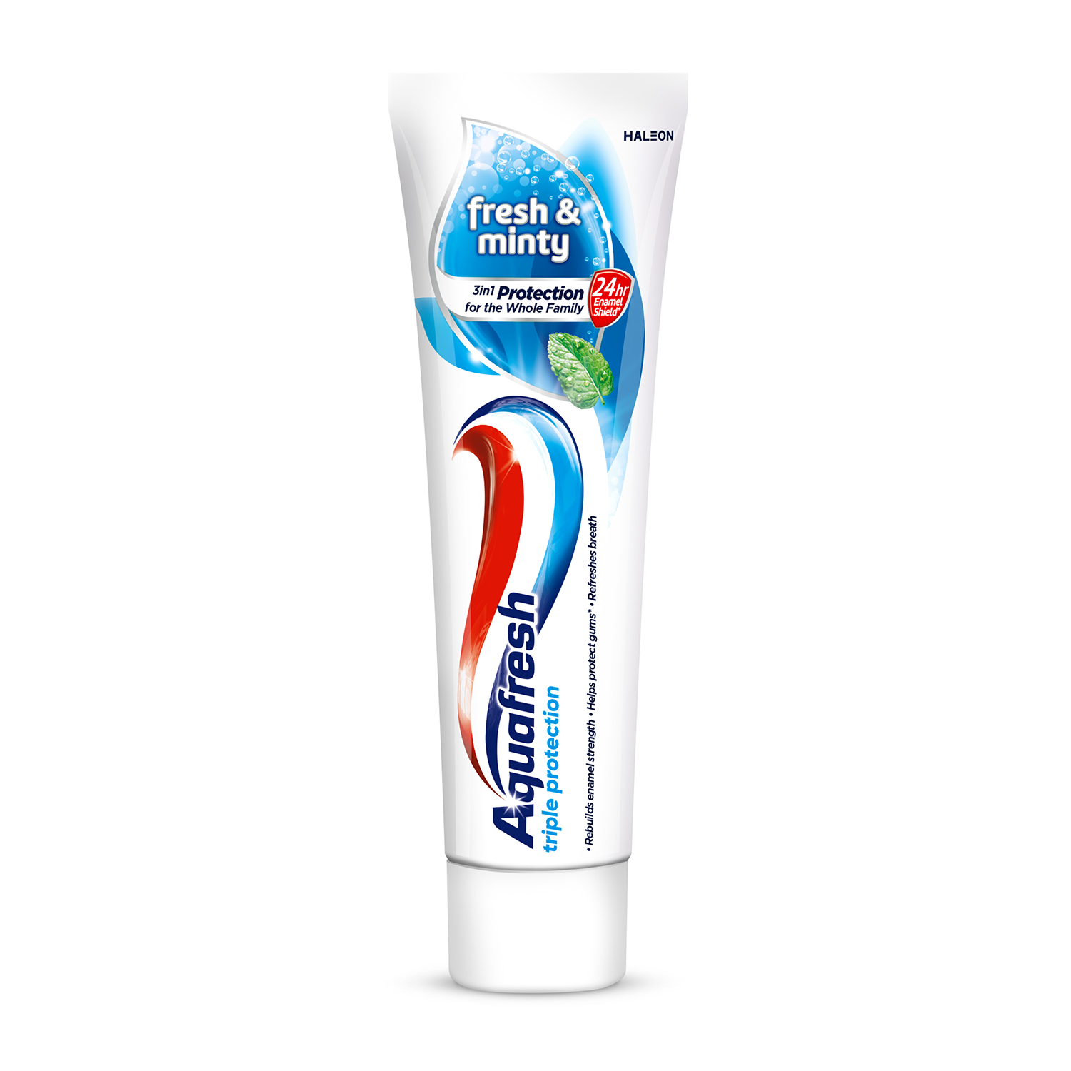 Aquafresh Aquafresh Triple Protection Fresh&Minty, Zahnpasta, für die ganze Familie, 75 ml — Inhaltsstoffe und Bewertung