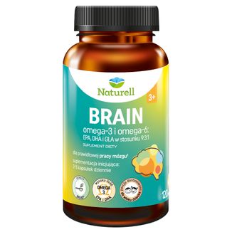 Naturell Brain, 120 kapsułek - zdjęcie produktu