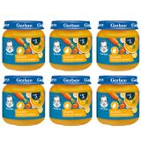 Zestaw Gerber Zupka, rosołek drobiowo-wołowy, po 5 miesiącu, 6 x 125 g - miniaturka zdjęcia produktu