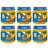 Zestaw Gerber Zupka, jarzynowa z królikiem, po 5 miesiącu, 6 x 125 g - miniaturka zdjęcia produktu