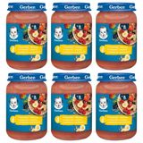 Zestaw Gerber Owsianka, banan, truskawki i maliny z płatkami owsianymi, po 8 miesiącu, 6 x 190 g - miniaturka zdjęcia produktu