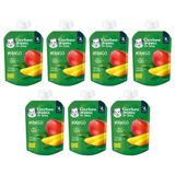 Zestaw Gerber Organic Deser w tubce, mango, po 4 miesiącu, 7 x 80 g - miniaturka zdjęcia produktu