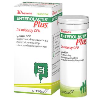 Enterolactis Plus, 30 kapsułek - zdjęcie produktu