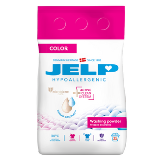 Jelp Hypoallergenic, hipoalergiczny proszek do prania, kolor, 2,1 kg - zdjęcie produktu