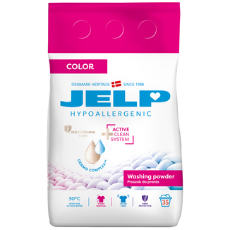 Jelp Hypoallergenic, hipoalergiczny proszek do prania, kolor, 2,1 kg - zdjęcie produktu