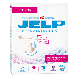Jelp Hypoallergenic, proszek do prania, kolor, 3 kg USZKODZONE OPAKOWANIE - zdjęcie produktu