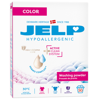 Jelp Hypoallergenic, proszek do prania, kolor, 3 kg - zdjęcie produktu