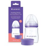 Lansinoh, butelka ze smoczkiem NaturalWave o wolnym przepływie, 160 ml - miniaturka zdjęcia produktu