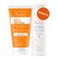 Avene Sun, krem ochronny do twarzy, bezzapachowy, skóra sucha i wrażliwa, SPF 50+, 50 ml + woda termalna, 50 ml gratis - miniaturka  zdjęcia produktu