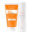 Avene Sun, krem ochronny do twarzy, bezzapachowy, skóra sucha i wrażliwa, SPF 50+, 50 ml + woda termalna, 50 ml gratis - miniaturka 2 zdjęcia produktu