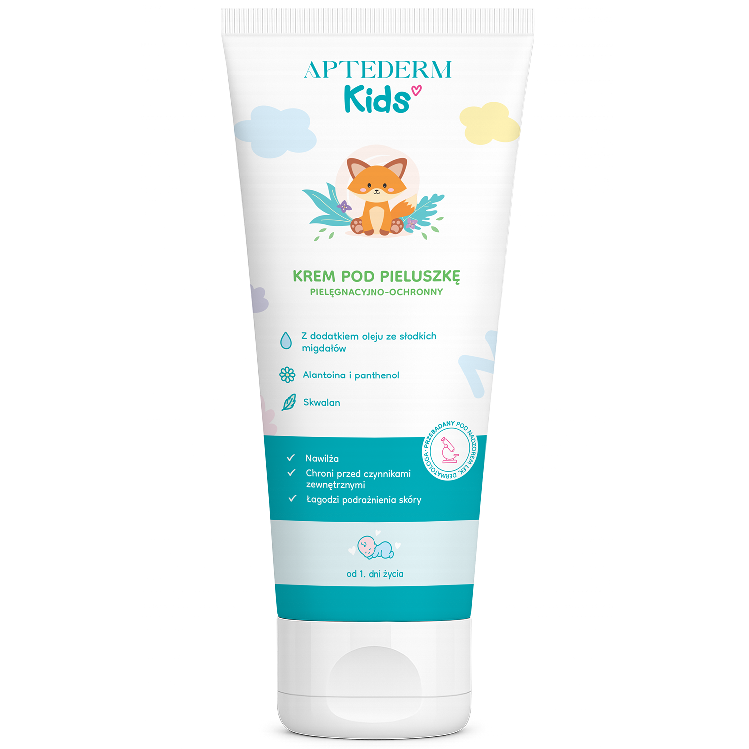 Aptederm Aptederm Kids, krem pod pieluszkę, 100 ml — Inhaltsstoffe und Bewertung