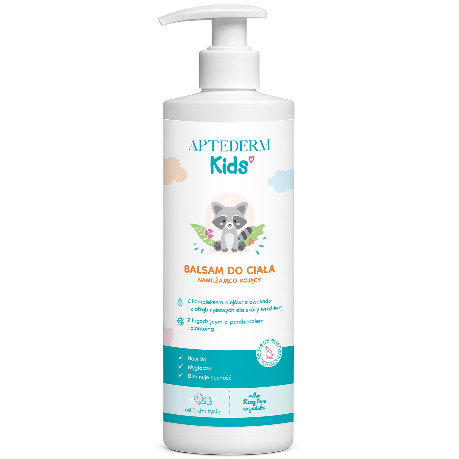 Aptederm Aptederm Kids, Körperlotion, ab dem 1. Lebenstag, 400 ml — Inhaltsstoffe und Bewertung