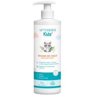 Aptederm Kids, balsam do ciała, od 1 dnia życia, 400 ml Aptederm Kids, balsam do ciała, od 1 dnia życia, 400 ml - zdjęcie produktu
