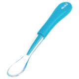 Akuku, łyżeczka silikonowa, niebieska, A0432, od 4 miesiąca, 1 sztuka USZKODZONE OPAKOWANIE - miniaturka zdjęcia produktu