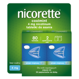 Nicorette Coolmint 4 mg, 80 tabletek do ssania - miniaturka zdjęcia produktu