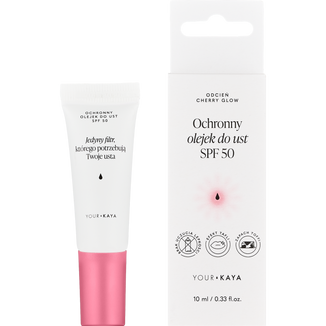 Your KAYA, ochronny olejek do ust, SPF 50, cherry glow, 10 ml KRÓTKA DATA - zdjęcie produktu